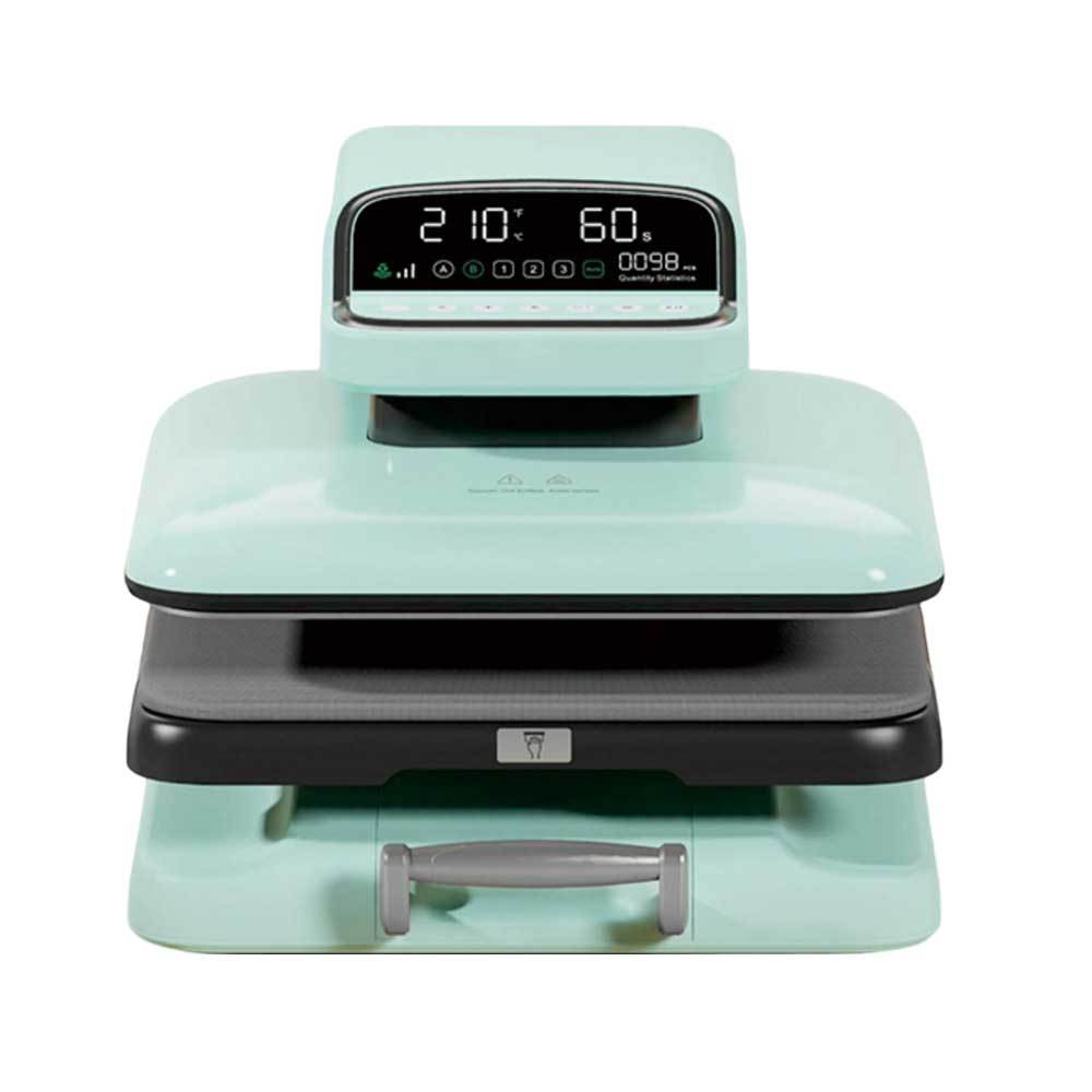 Auto Heat Press 38x38cm Printing Sliding Machine with Touch Screen - Smart Heat Press for Sublimation Blanks, Ornaments, Frames & Bags
