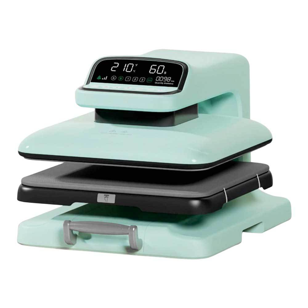 Auto Heat Press 38x38cm Printing Sliding Machine with Touch Screen - Smart Heat Press for Sublimation Blanks, Ornaments, Frames & Bags