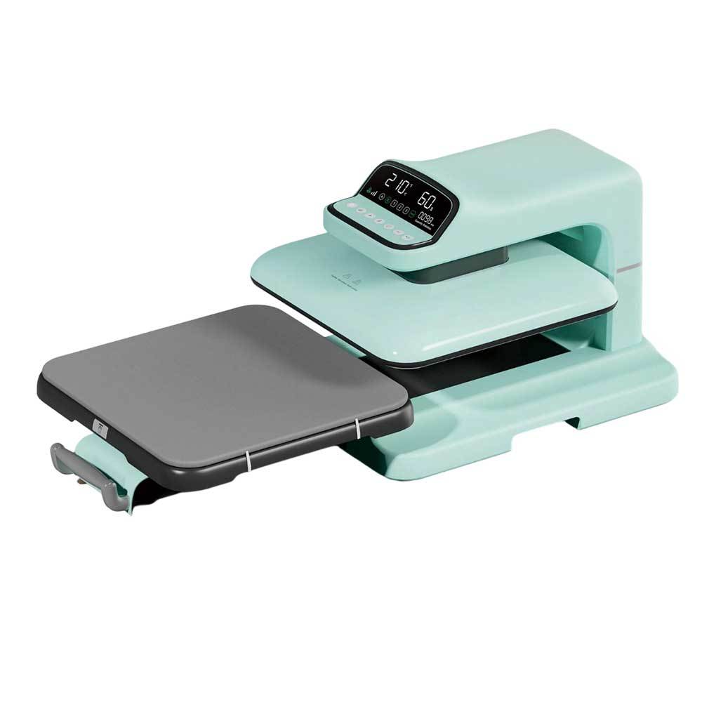 Auto Heat Press 38x38cm Printing Sliding Machine with Touch Screen - Smart Heat Press for Sublimation Blanks, Ornaments, Frames & Bags