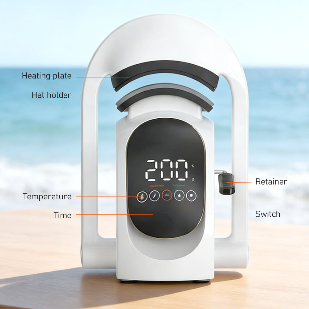 New Automatic Hat Heat Press Machine 3 Sizes Cap Base Sublimation 3in1 Machine for DIY Craft