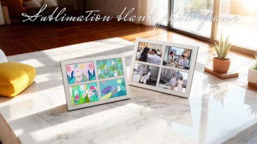 DIY Custom Sublimation Blank MDF Photo Panel Fridge Magnet for Weddings/Home Decor