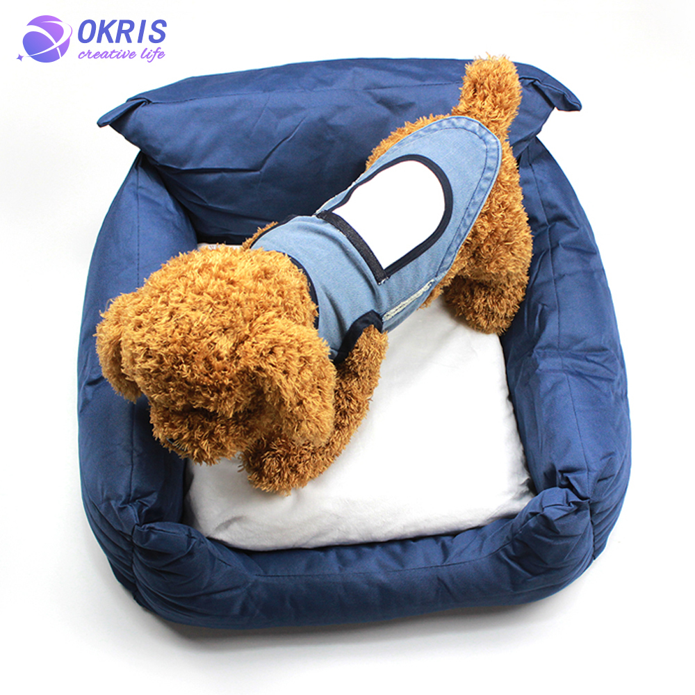 Custom Soft Blank Sublimation Oxford Cloth Pet Bed