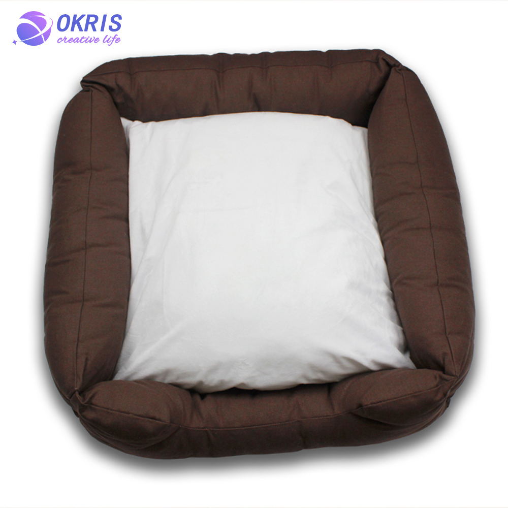 Custom Soft Blank Sublimation Oxford Cloth Pet Bed