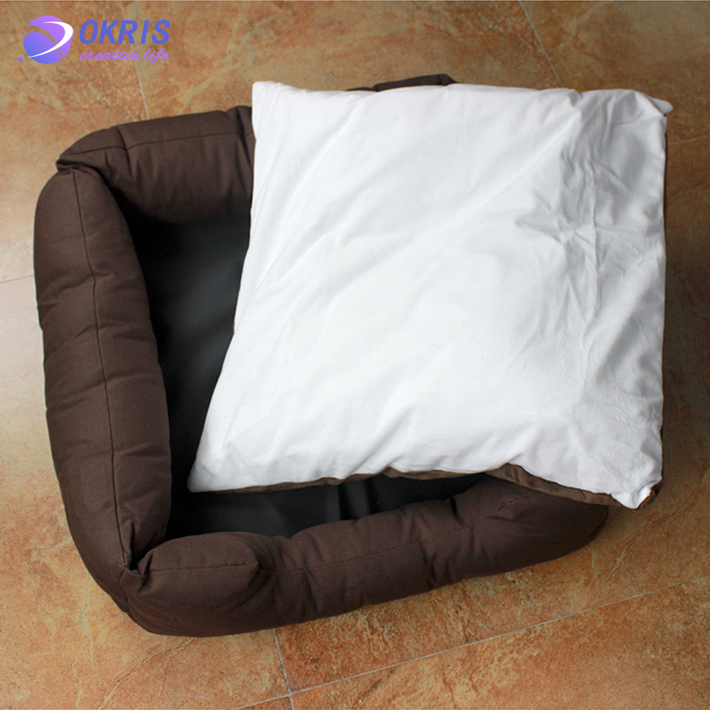 Custom Soft Blank Sublimation Oxford Cloth Pet Bed