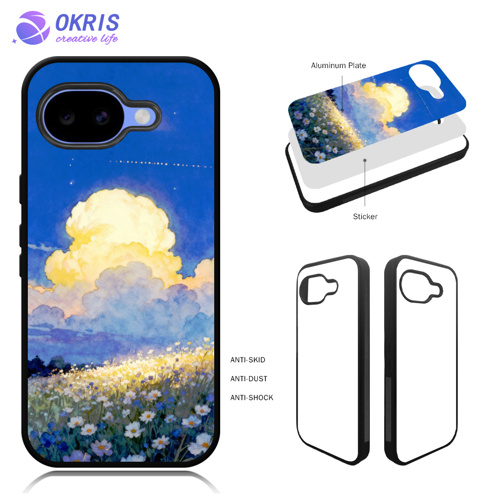 For Google Pixel 10A  2D TPU Blank Sublimation Phone Case Customized Heat Transfer Phone Shell