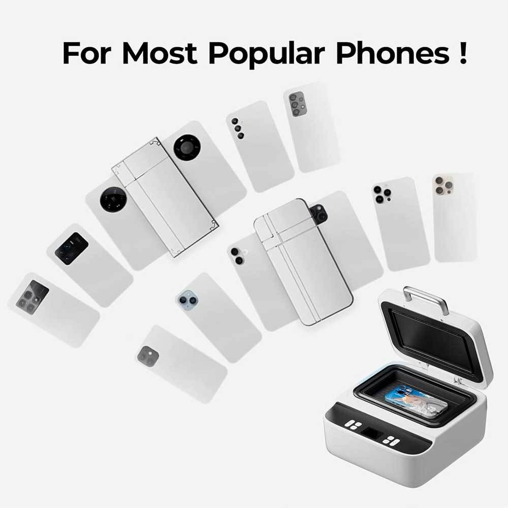 New 3D Sublimation Phone Case Machine with Universal One-Mold System for All Apple iPhone Models