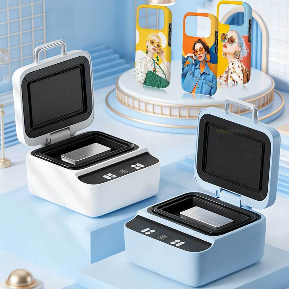 New 3D Sublimation Phone Case Machine with Universal One-Mold System for All Apple iPhone Models