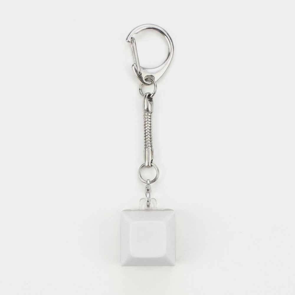 Sublimation Blank Stress Relief Toy - DIY Keyboard Fidget Keychain Decor for Office Gifts & Desk Accessories