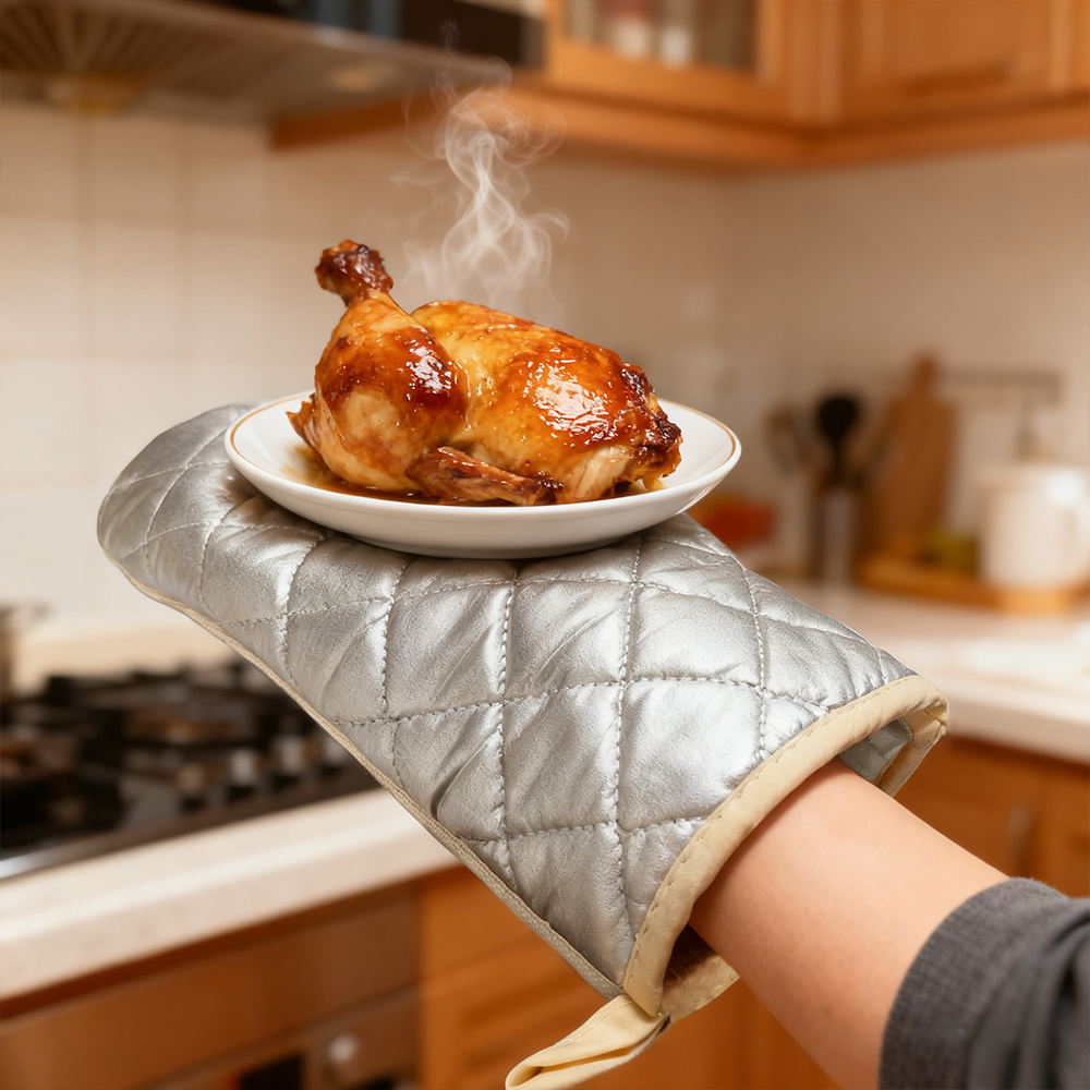 DIY Custom Sublimation Heat Resistant Gloves & Mat Single Side Printable Kitchen Supplies
