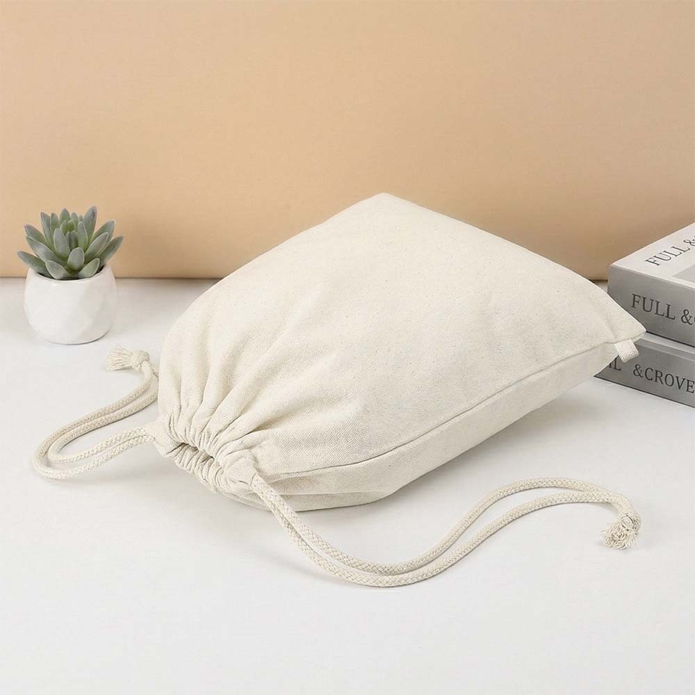 Personalized Sublimation Drawstring Bag Blanks - Linen Large Capacity Storage Backpack