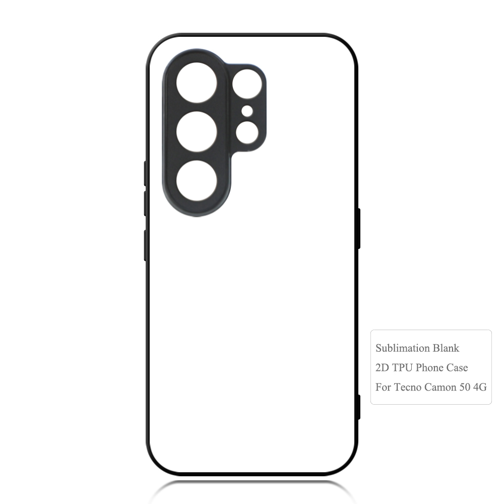 For Tecno Camon 50 Premium 5G Sublimation Heat Transfer Phone Case - Custom 2D Printed TPU Cover for Tecno Camon 50 Pro