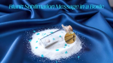 Sublimation Message Bottle Blanks - Glass Message Bottle with Personalizable Aluminum Sheet for Memorial Gift & Promotional Keepsake