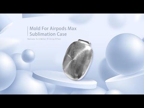 Sublimation Printing Mold For Airpods Max 3D Coated Case Protective Cover Printing Jig for Airpods Max Headphone Customization Tool
