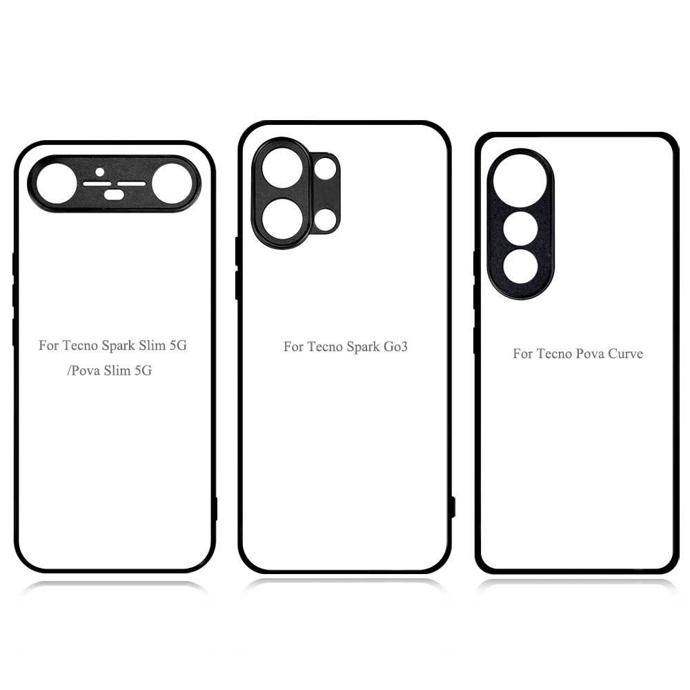 For Tecno Pova Curve 2 5G Sublimation Heat Transfer Phone Case - Custom 2D Printed TPU Cover for Tecno Spark GO 3 and Pova Curve 2 5G