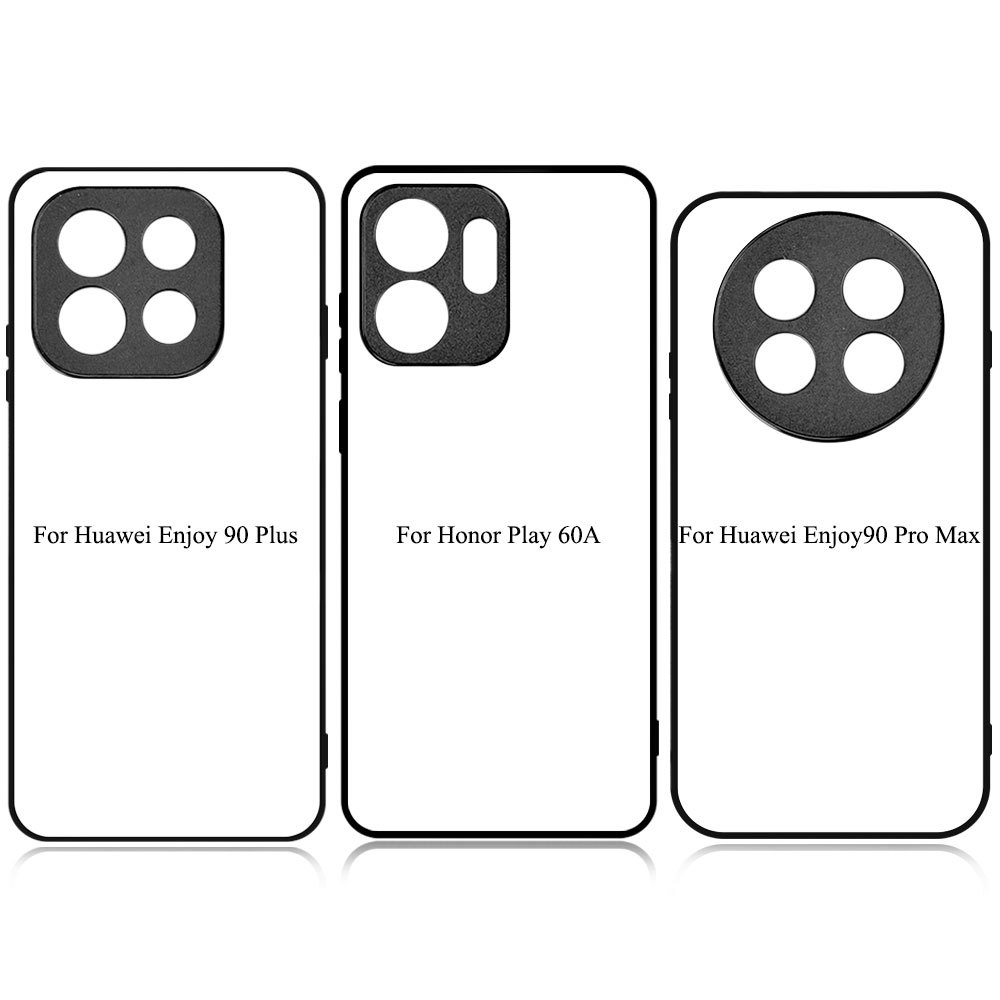 For Huawei Enjoy 90 Plus / Pro Max Sublimation Blanks Phone Case DIY Custom Phone Cover for Honor Play 60A and Huawei Enjoy 90 Series