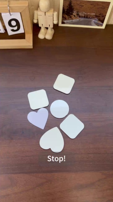 Sublimation Blank Ceramic Fridge Magnet - High-Quality DIY Heat Transfer Blank Fridge Magnet