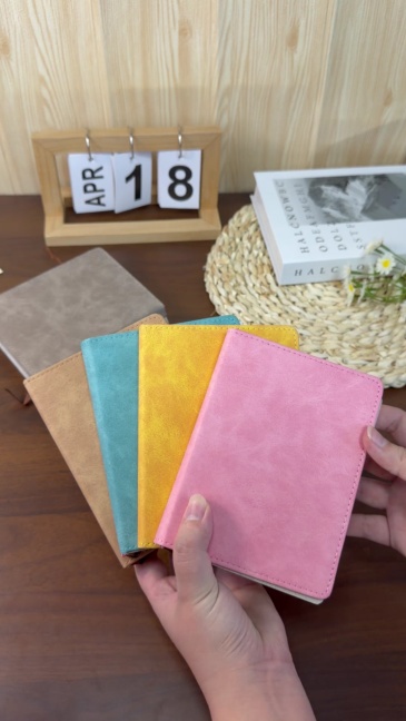 DIY Sublimation PU Leather Notebook Blank with 100 Pages - Detachable Loose-Leaf Paper Design for Customizable Journal