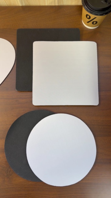 Personalized Sublimation Silicone Mouse Pad - DIY Heat Transfer Custom Gaming & Office Mat