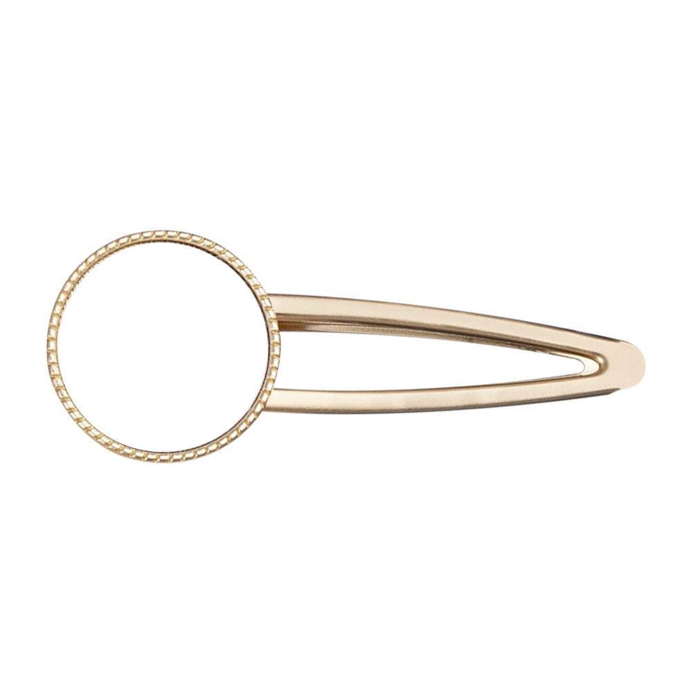 Sublimation Zinc Alloy Hair Clip Blanks - 11 Styles DIY Heat Transfer Hairpin Personalized Gift for Girls & Women