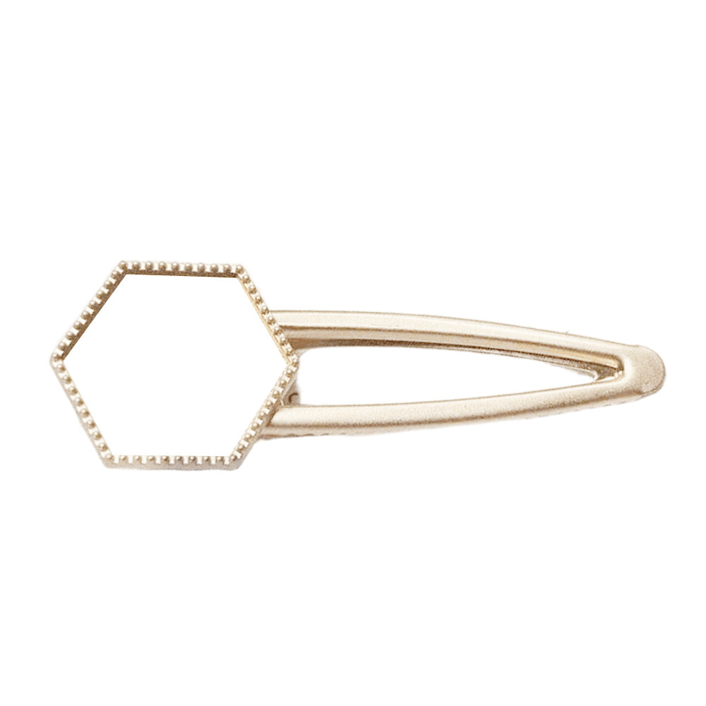 Sublimation Zinc Alloy Hair Clip Blanks - 11 Styles DIY Heat Transfer Hairpin Personalized Gift for Girls & Women