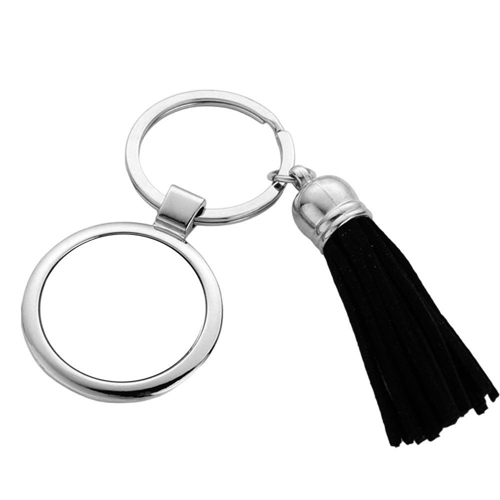 Sublimation Blank Keychain - 7 Styles Zinc Alloy Hanging Ornament for Backpack DIY Custom Heat Transfer Accessory