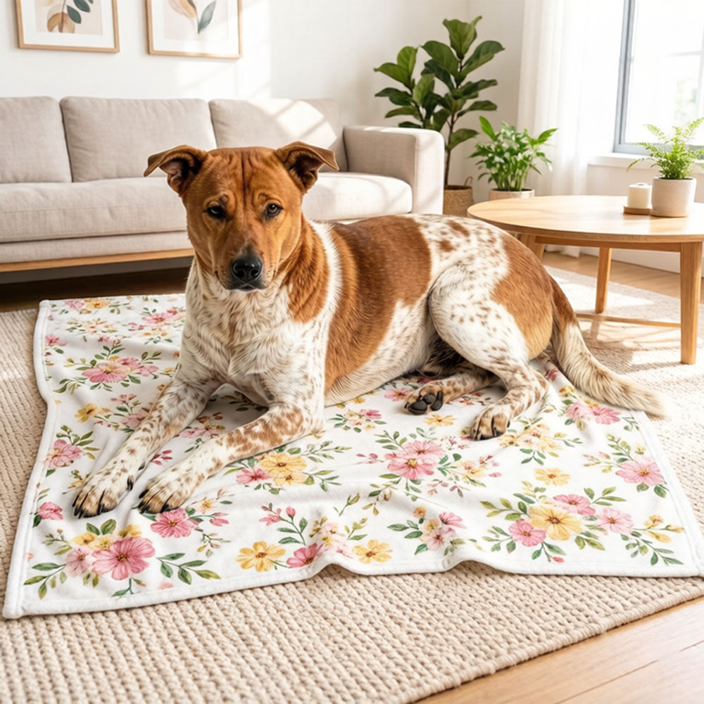 Wholesale Sublimation Flannel Blanket Blanks - 3 Sizes Soft & Breathable Fleece for Pet Accessories DIY Custom Printing