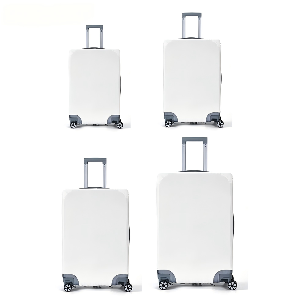 Custom Sublimation Luggage Cover Blanks - DIY Premium Cloth Suitcase Protector for Travel Accessories Personalized Printing