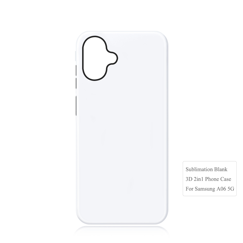 Sublimation 3D 2-in-1 Phone Case Blanks with Special Offer for Samsung A Series - DIY Dual-Layer Glossy Protective Phone Cover for Galaxy A56/A36/A26