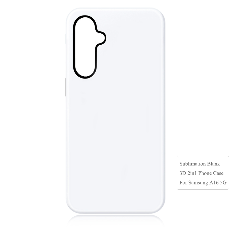 Sublimation 3D 2-in-1 Phone Case Blanks with Special Offer for Samsung A Series - DIY Dual-Layer Glossy Protective Phone Cover for Galaxy A56/A36/A26
