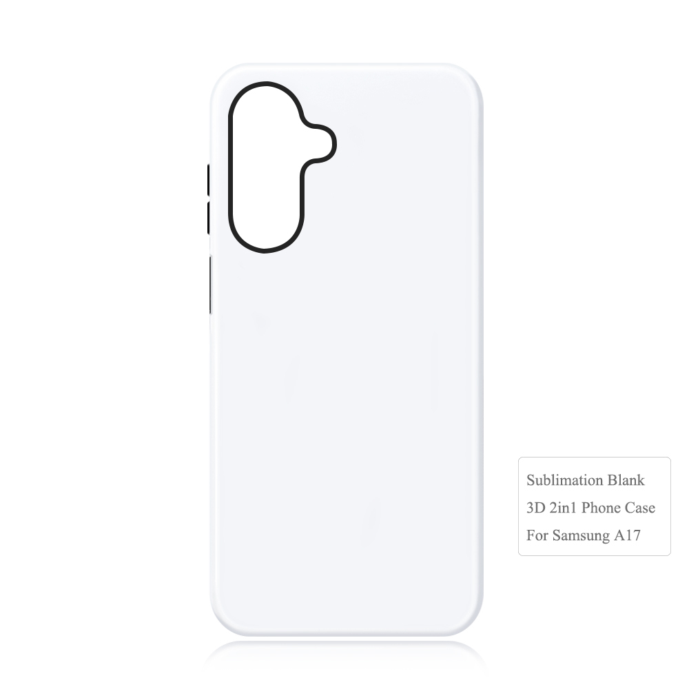 Sublimation 3D 2-in-1 Phone Case Blanks with Special Offer for Samsung A Series - DIY Dual-Layer Glossy Protective Phone Cover for Galaxy A56/A36/A26