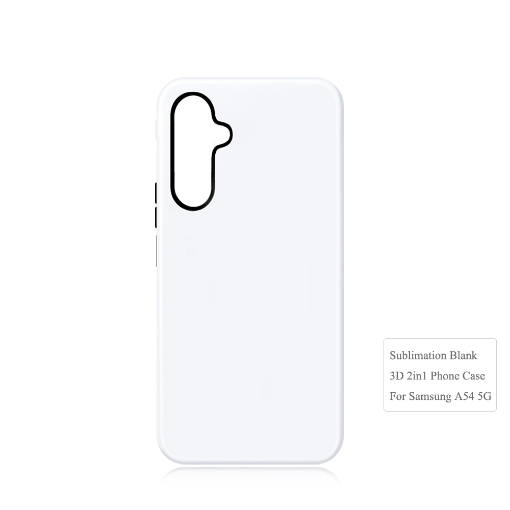 Sublimation 3D 2-in-1 Phone Case Blanks with Special Offer for Samsung A Series - DIY Dual-Layer Glossy Protective Phone Cover for Galaxy A56/A36/A26