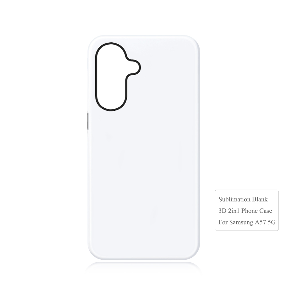 Sublimation 3D 2-in-1 Phone Case Blanks with Special Offer for Samsung A Series - DIY Dual-Layer Glossy Protective Phone Cover for Galaxy A56/A36/A26