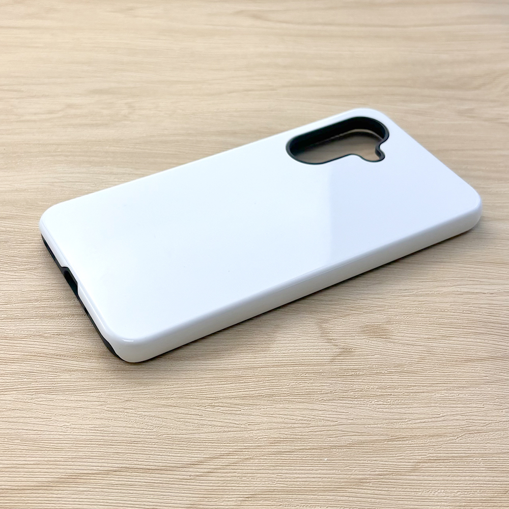 Sublimation 3D 2-in-1 Phone Case Blanks with Special Offer for Samsung A Series - DIY Dual-Layer Glossy Protective Phone Cover for Galaxy A56/A36/A26