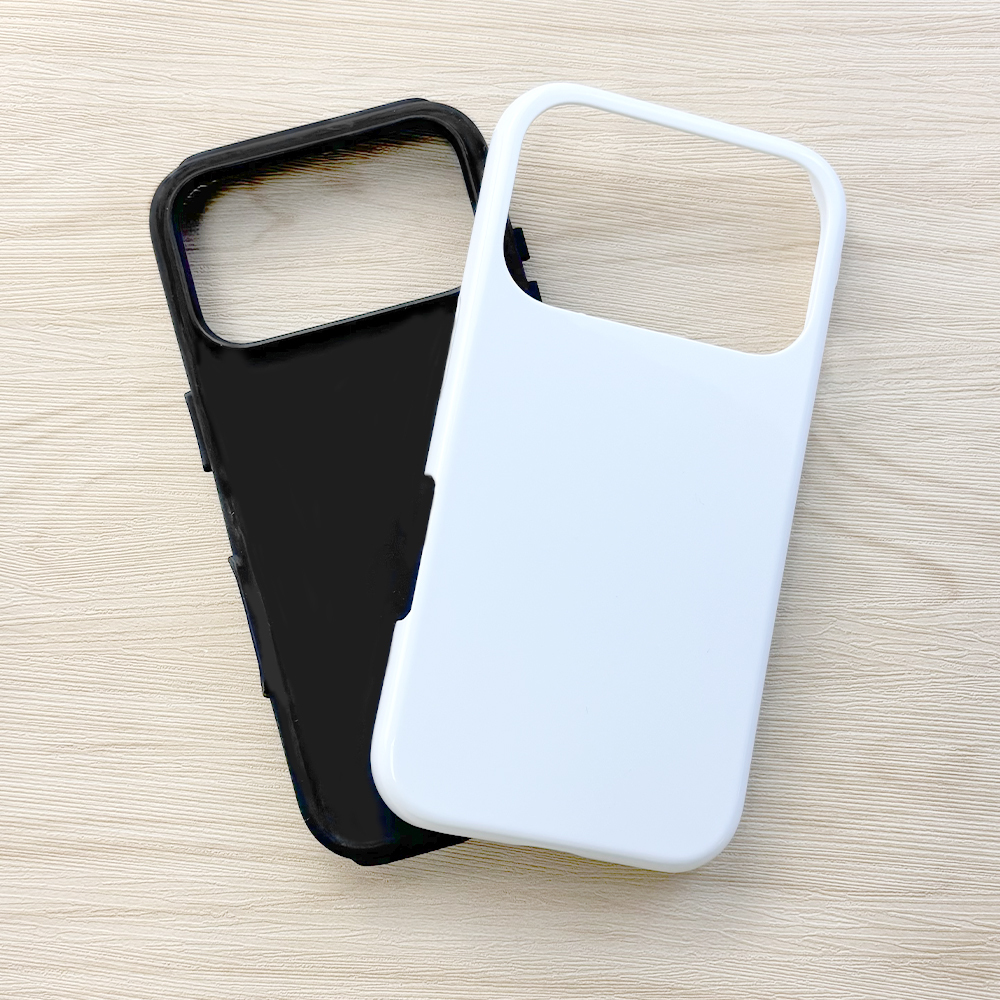 Sublimation Phone Case Blanks for iPhone Series - 3D 2in1 Double Layer Phone Cover DIY Custom Phone Shell Promotional Gift for iPhone 17/17 Air/17 Pro Max