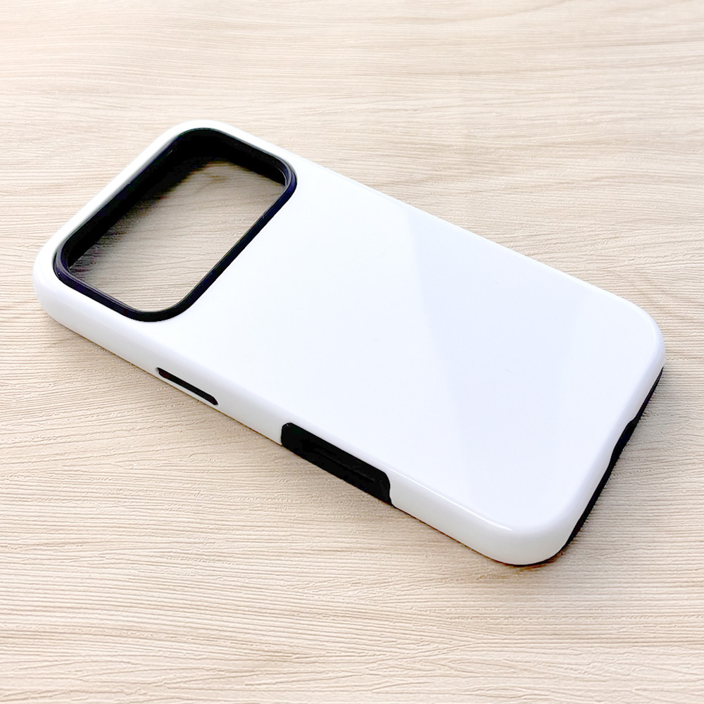 Sublimation Phone Case Blanks for iPhone Series - 3D 2in1 Double Layer Phone Cover DIY Custom Phone Shell Promotional Gift for iPhone 17/17 Air/17 Pro Max