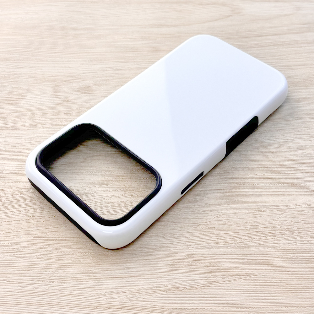 Sublimation Phone Case Blanks for iPhone Series - 3D 2in1 Double Layer Phone Cover DIY Custom Phone Shell Promotional Gift for iPhone 17/17 Air/17 Pro Max