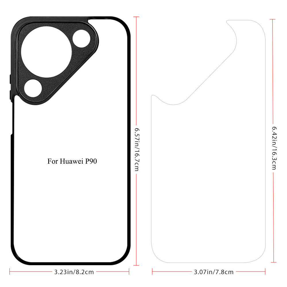 For Huawei P90 Pro Sublimation Phone Case Blank - DIY Custom Phone Cover Protective Phone Shell Compatible with Honor 600 Pro 5G
