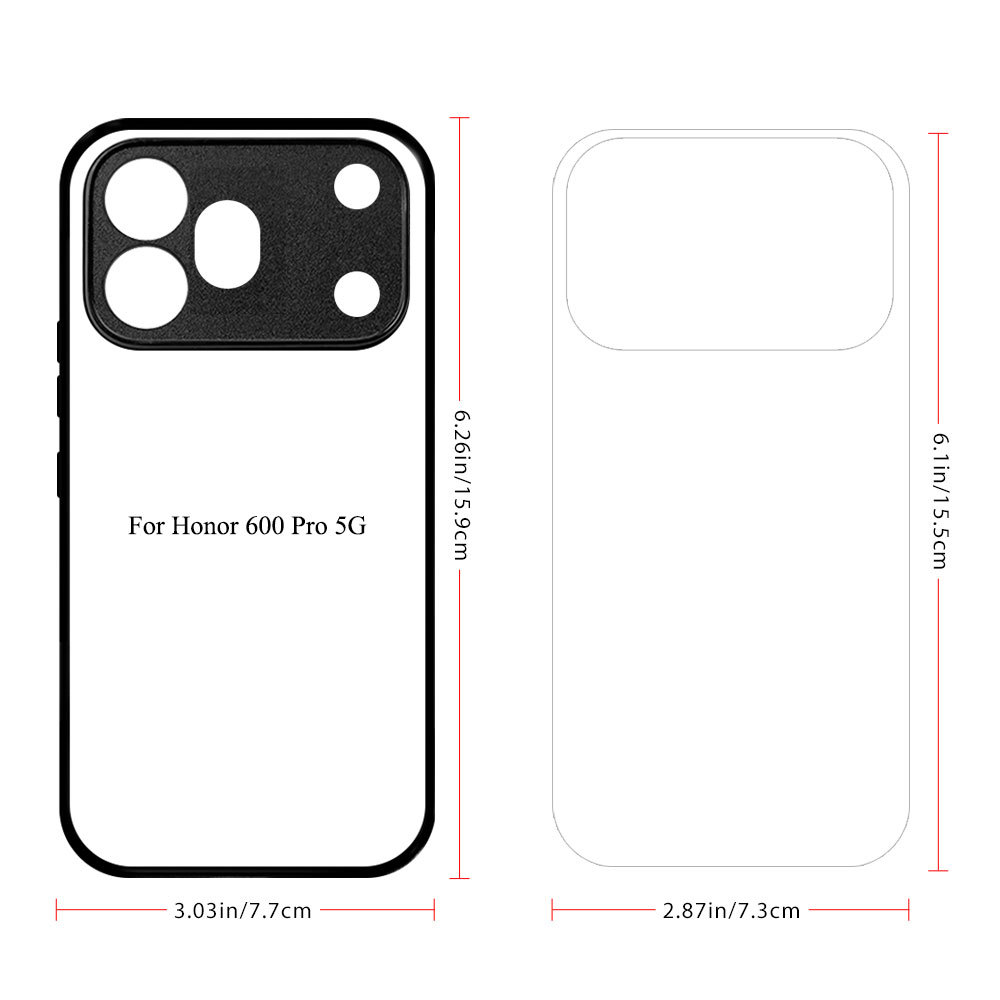 For Huawei P90 Pro Sublimation Phone Case Blank - DIY Custom Phone Cover Protective Phone Shell Compatible with Honor 600 Pro 5G