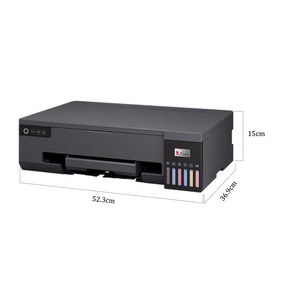 Sublimation Printer L8028 Heat Press High Resolution Original Color Inkjet Printer A4 Photo Printer for DIY Heat Transfer Printing