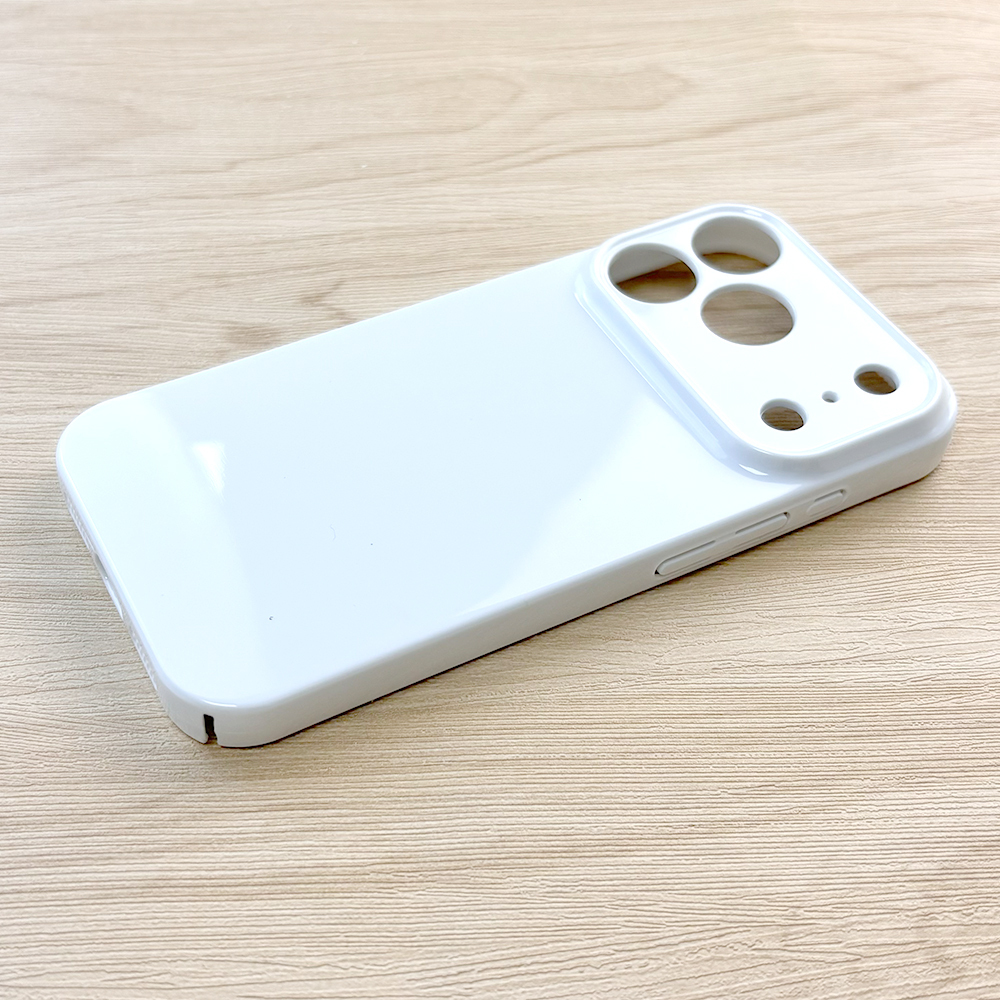 Sublimation 3D Phone Case Blanks For iPhone Series - Customizable Full Wrapped Phone Cover DIY Promtional Gift Phone Shell Souvenir