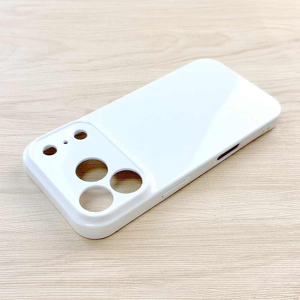 Sublimation 3D Phone Case Blanks For iPhone Series - Customizable Full Wrapped Phone Cover DIY Promtional Gift Phone Shell Souvenir