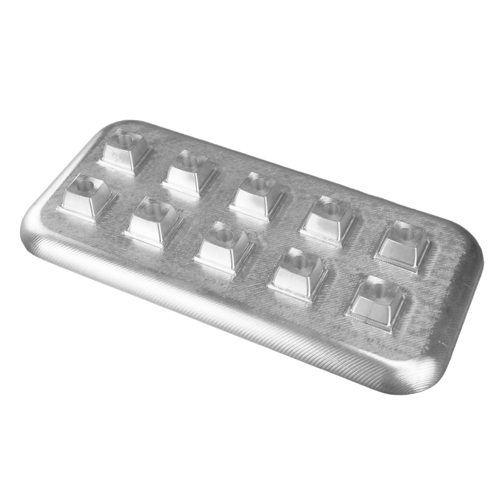 Sublimation Printing Jig - DIY Custom Keycaps & Fidget Keychain Heat Transfer Alignment Tool for Keyboard Keycaps and Keychain Blanks