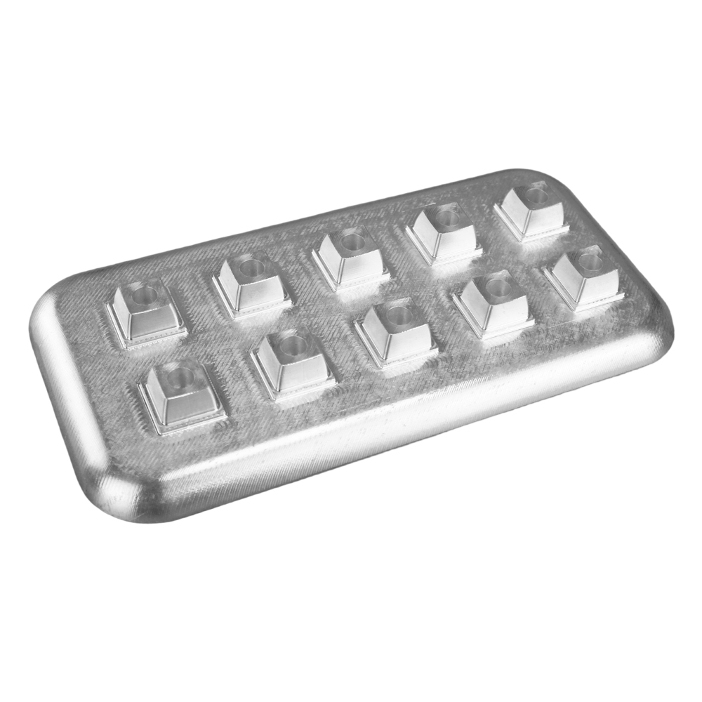 Sublimation Printing Jig - DIY Custom Keycaps & Fidget Keychain Heat Transfer Alignment Tool for Keyboard Keycaps and Keychain Blanks