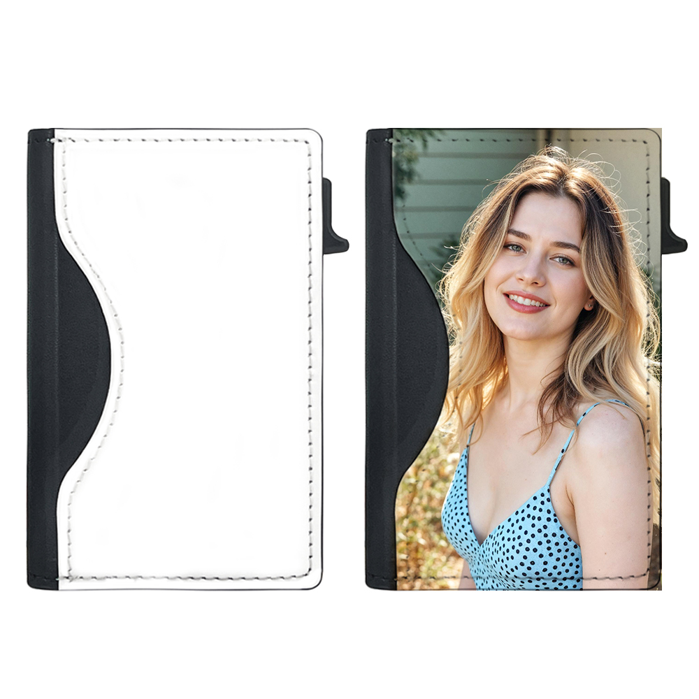 New Arrival Sublimation Magnetic Phone Wallet Blanks - DIY Custom Phone Card Holder for with Strong Magnet
