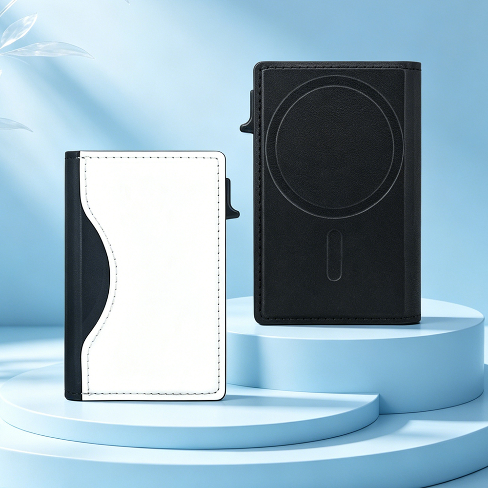 New Arrival Sublimation Magnetic Phone Wallet Blanks - DIY Custom Phone Card Holder for with Strong Magnet