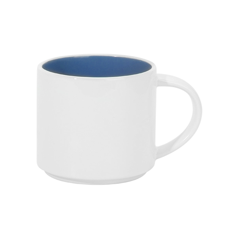 9x9.7cm Sublimation Ceramic Mugs - DIY Custom 8 Inner Color Options Coffee Cups for Home & Promotional Gifts