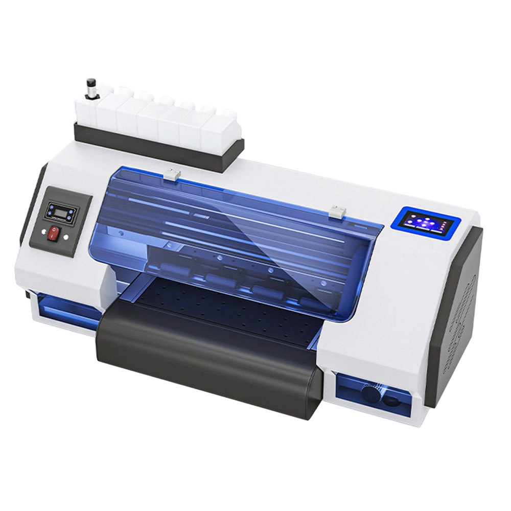 Professional A3 DTF Printer with Upgrade Intelligent Smokeless Powder Shaker Machine - Dual-Head Printing DTF Machine for T-Shirt & Garment Heat Transfer