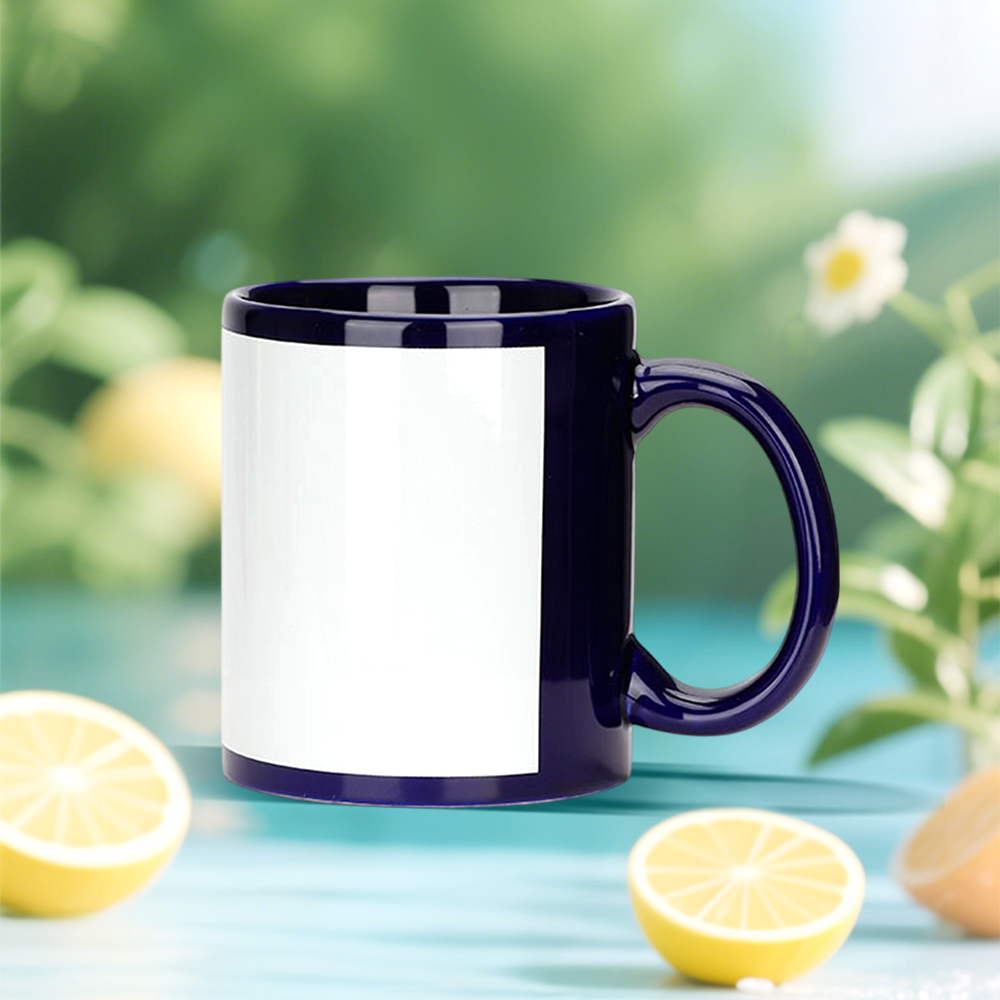 Hot Selling Sublimation Colorful Mug Blanks Heat Transfer DIY Coffee Cups for Home Supplies with 6 Colors Option Wholesale