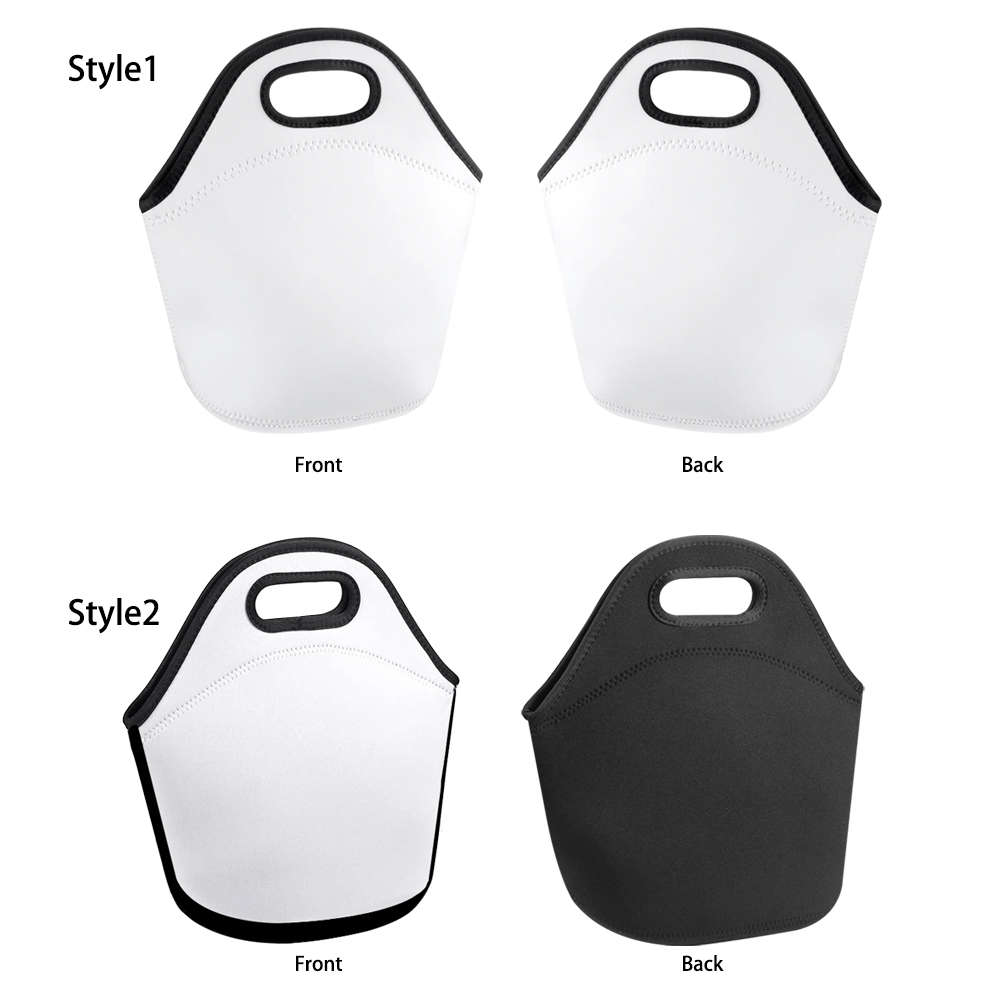 Wholesale Sublimation Neoprene Fruit Bag Blanks - Premium Insulated Lunch Tote with Double Side & Single Side Printing for DIY Heat Transfer
