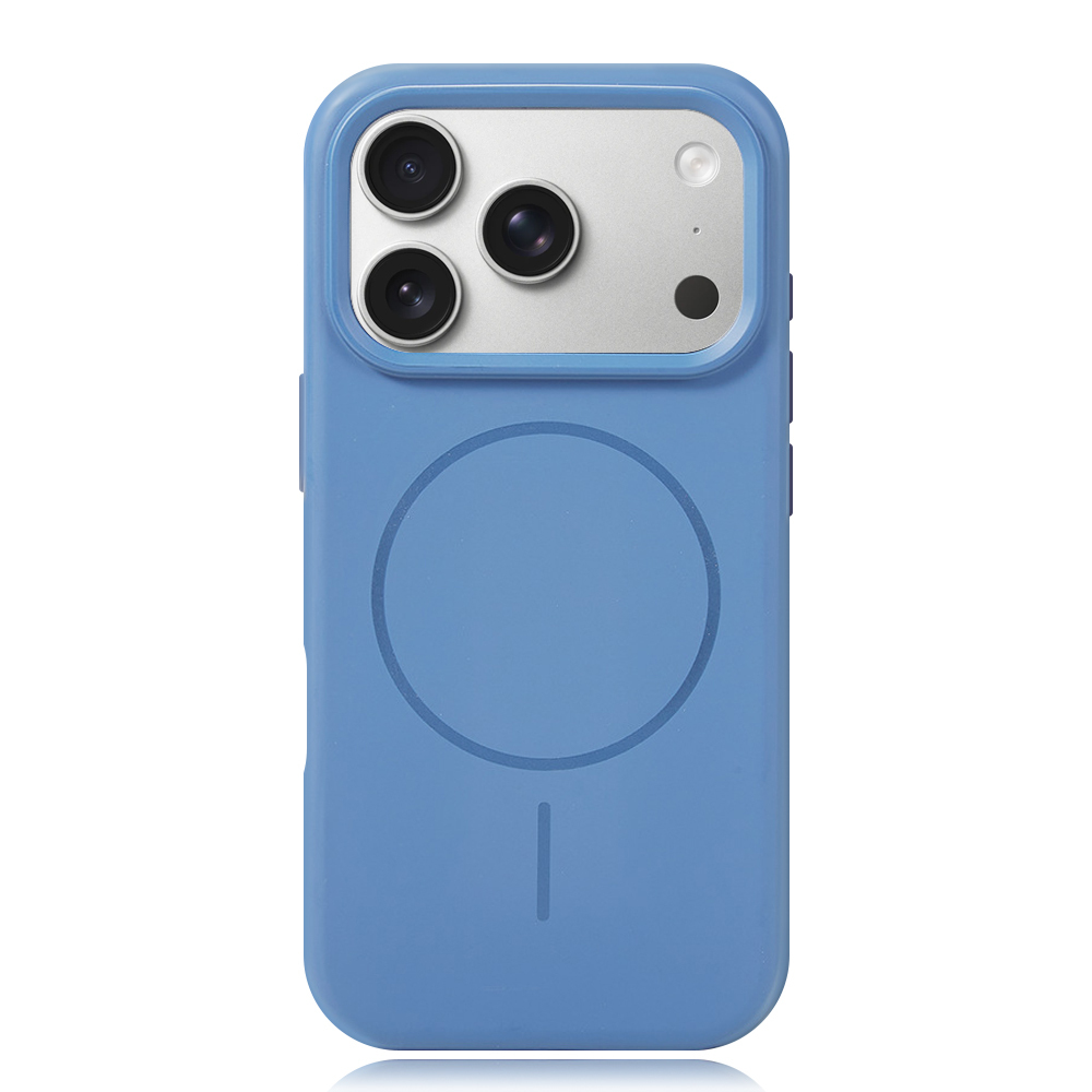 Hot Selling Trendy Solid Color Magnetic Phone Case for iPhone - 10 Color Options Skin-Feel Protective Phone Cover with Built-in Magnet for Wireless Charging